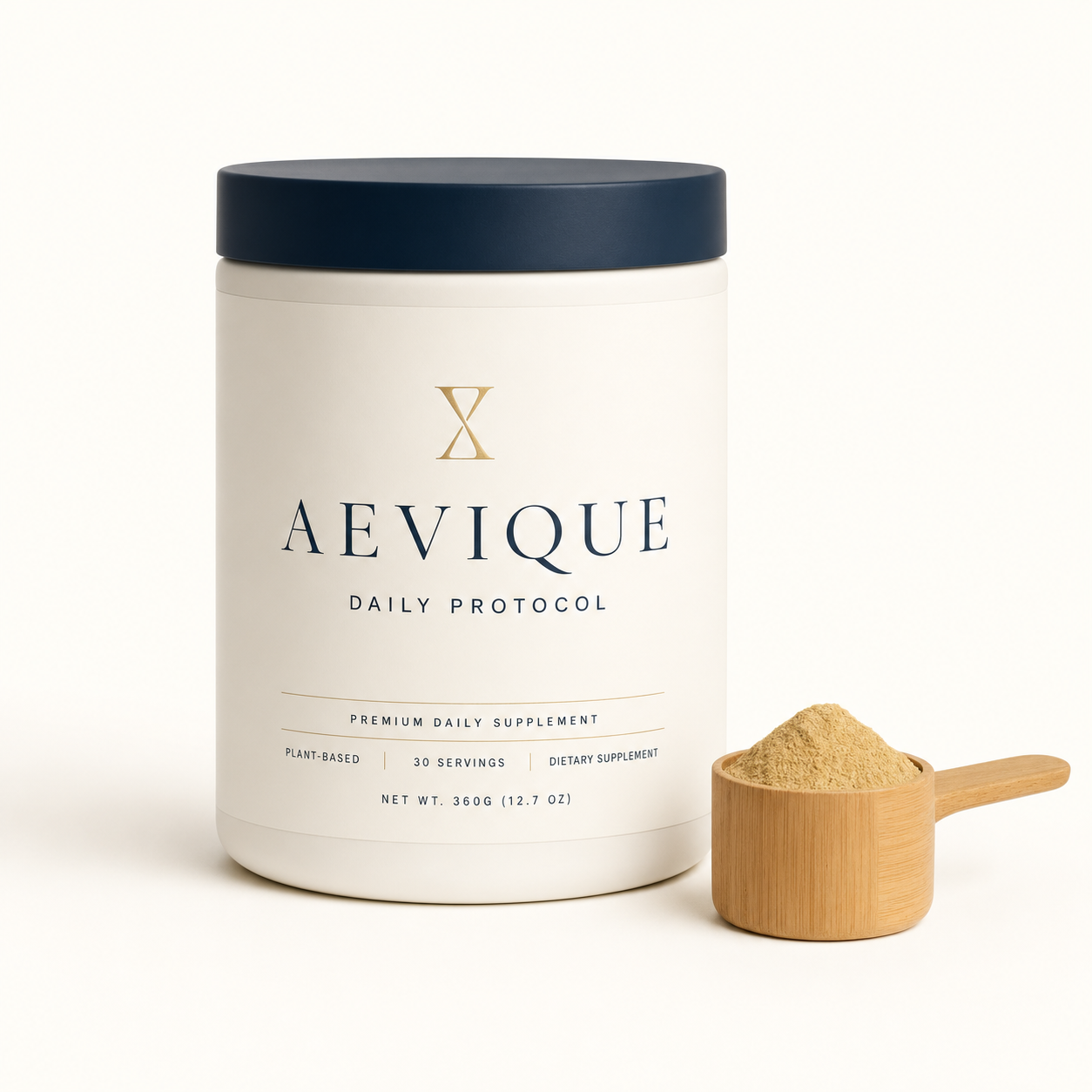 Aevique Daily Protocol drink — daily functional supplement powder